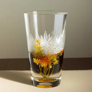 Golden Celebration Refreshment in Glass