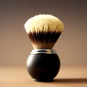 Versatile Brush for Smooth Shaving and Makeup Application