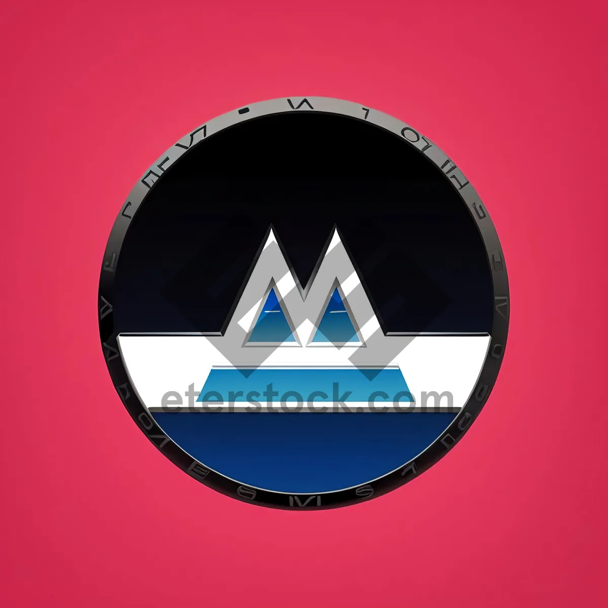 Picture of Round Shiny Button Icon Design