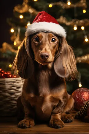 Cute brown cocker spaniel puppy