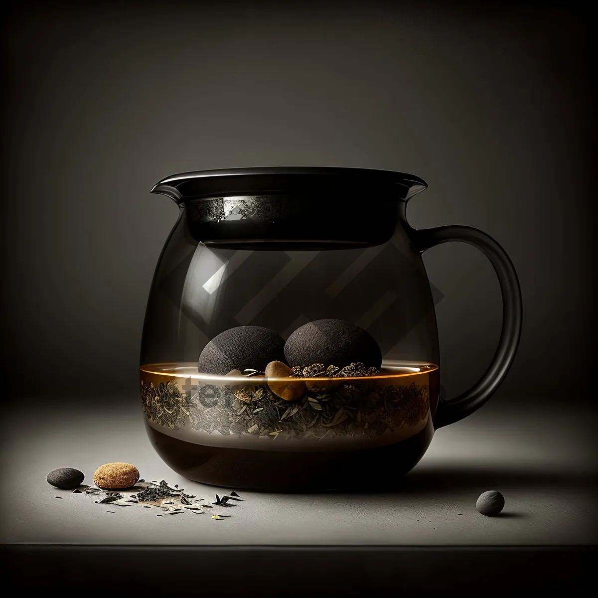 Picture of Warm Brew: Traditional Tea in a Beautiful Teapot