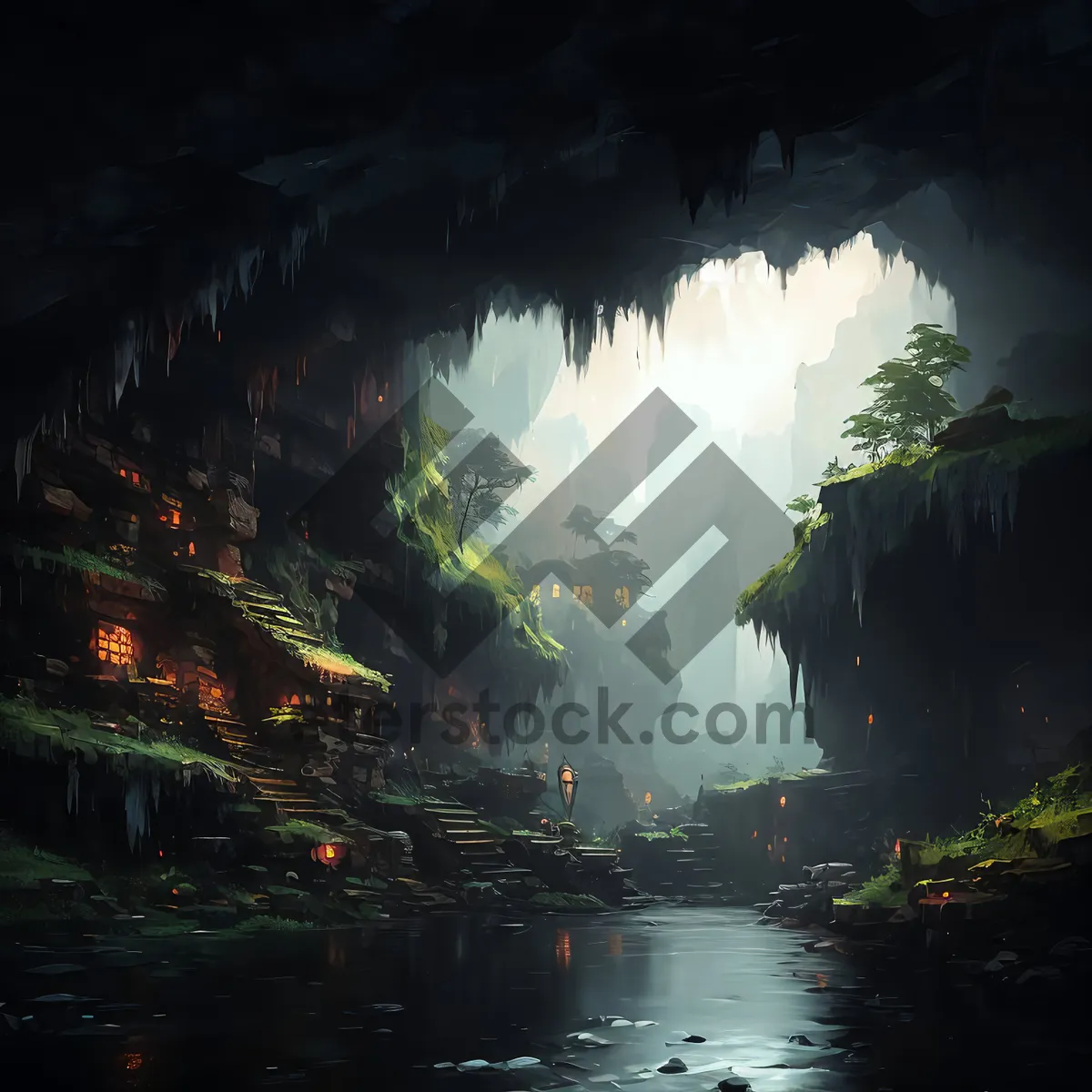 Picture of Serene Coastal Mountain Retreat by the Suspended Bridge