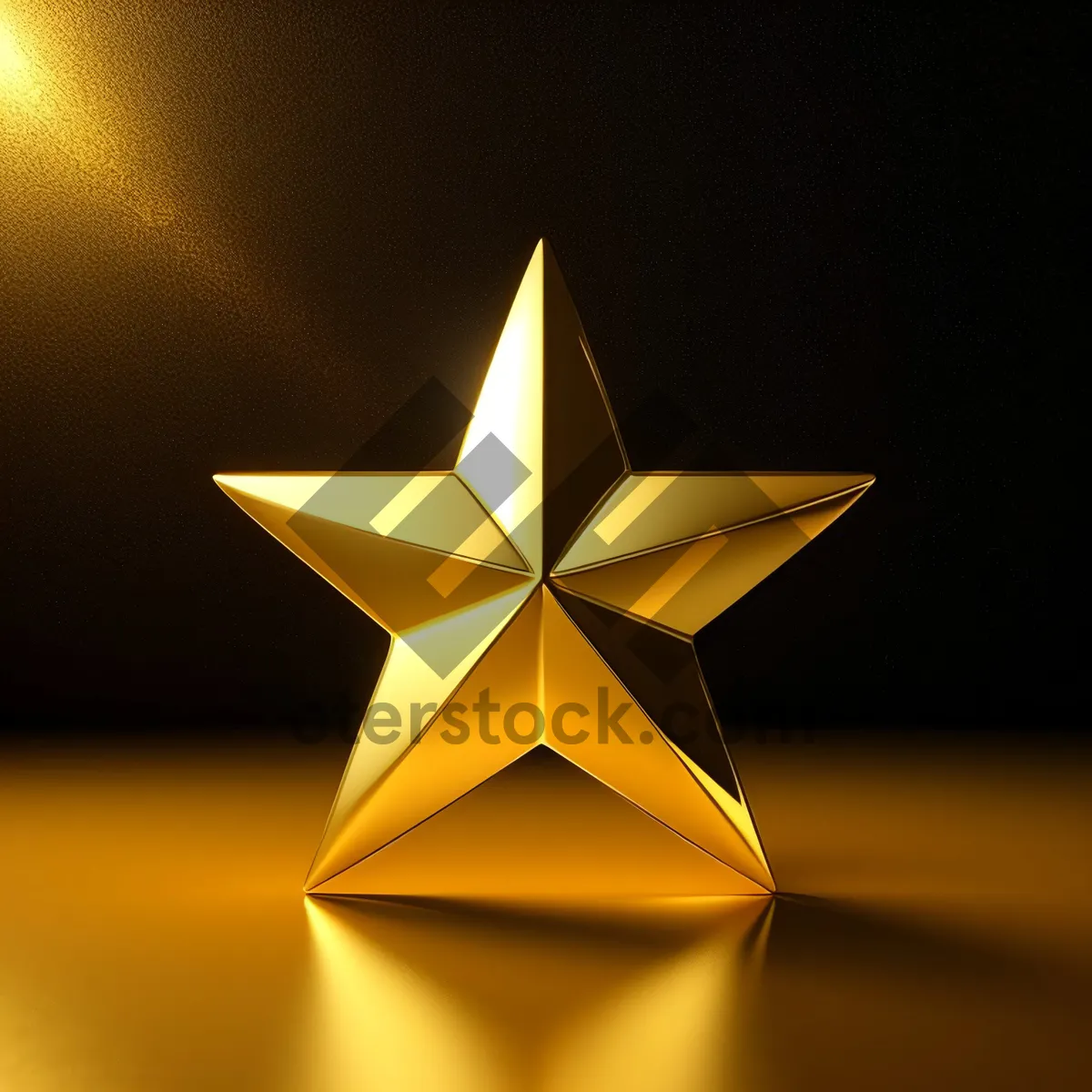 Picture of Shiny 3D Pyramid Icon with Five Spots