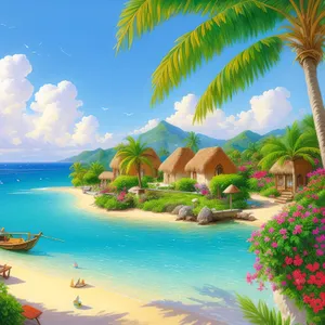 Tropical Sunset Bliss