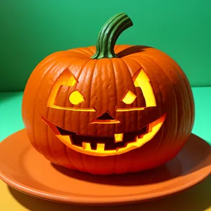 Festive Fall Jack-O'-Lantern Pumpkin Decoration