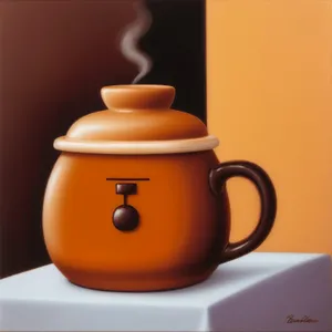 Morning Brew: Traditional Teapot and Cup