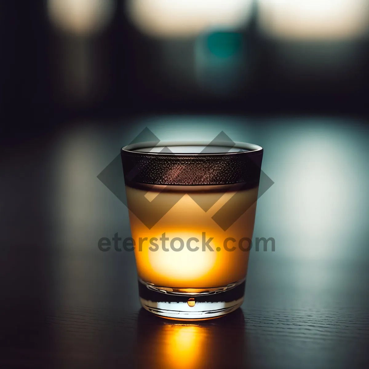 Picture of Frothy Lager in Chilled Beer Glass