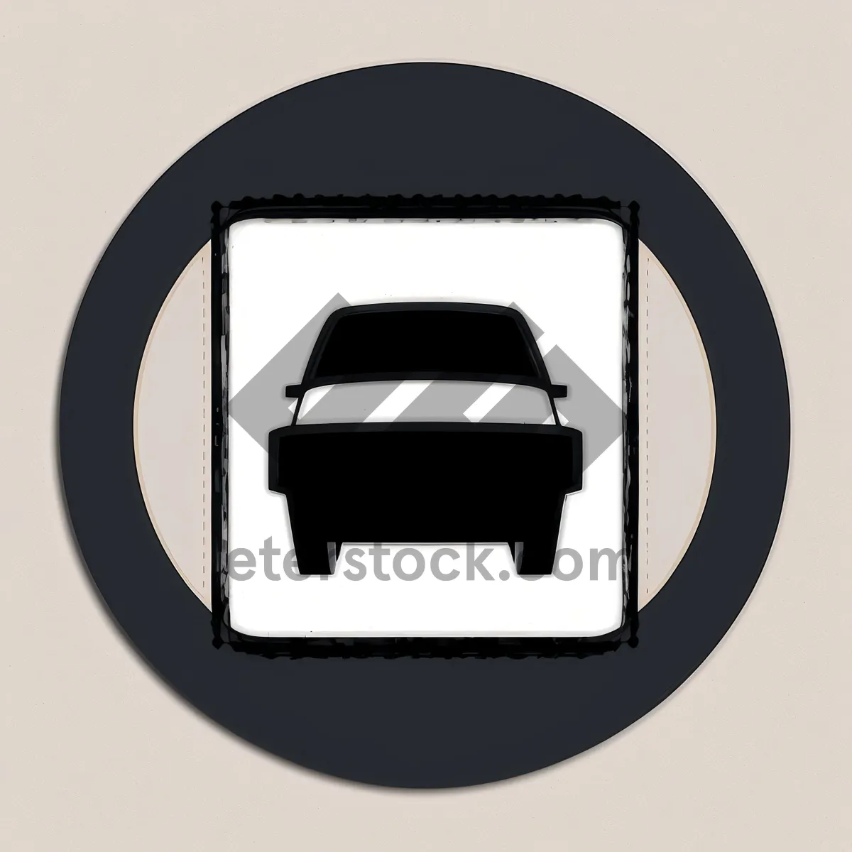 Picture of Iconic 3D Symbol for Business Sign