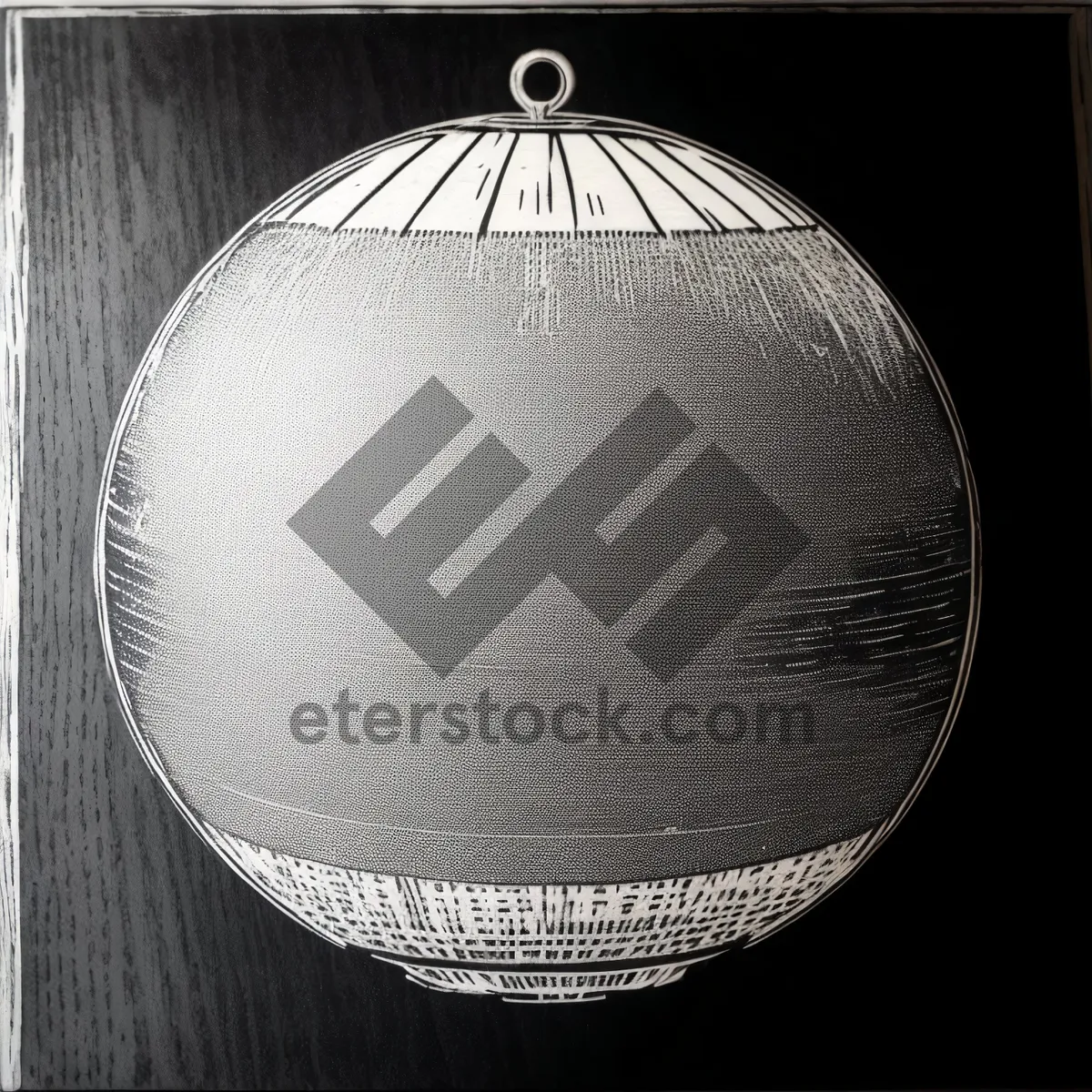 Dome-shaped Holiday Lampshade Covering with Sphere Design