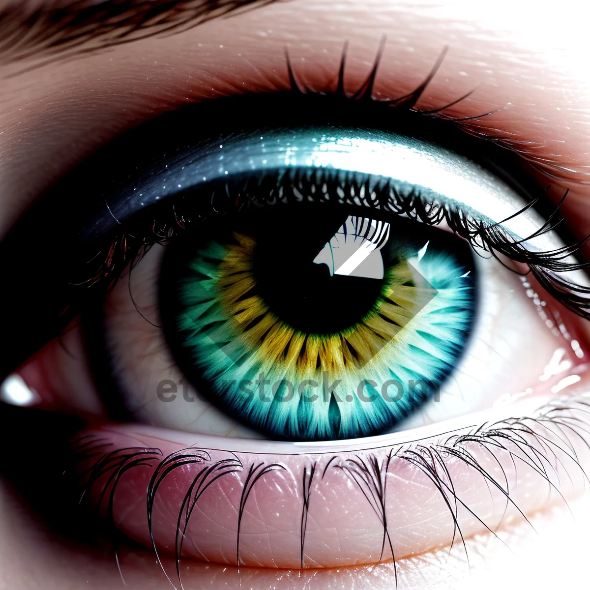 Picture of Gaze Enhancer: Closeup View of Eye