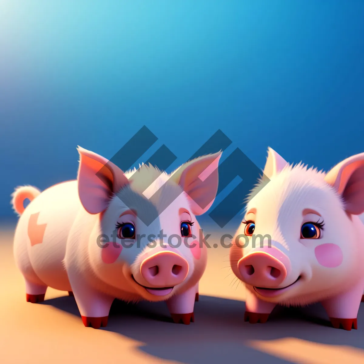 Picture of Pink Piggy Bank Money Savings Finance Investment