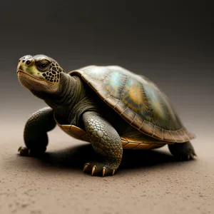 Mud Turtle: Hardy Desert Terrapin with Cute Shell