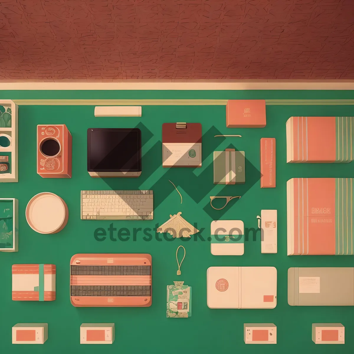 Picture of Web Design Icon Set: Business Button Symbols