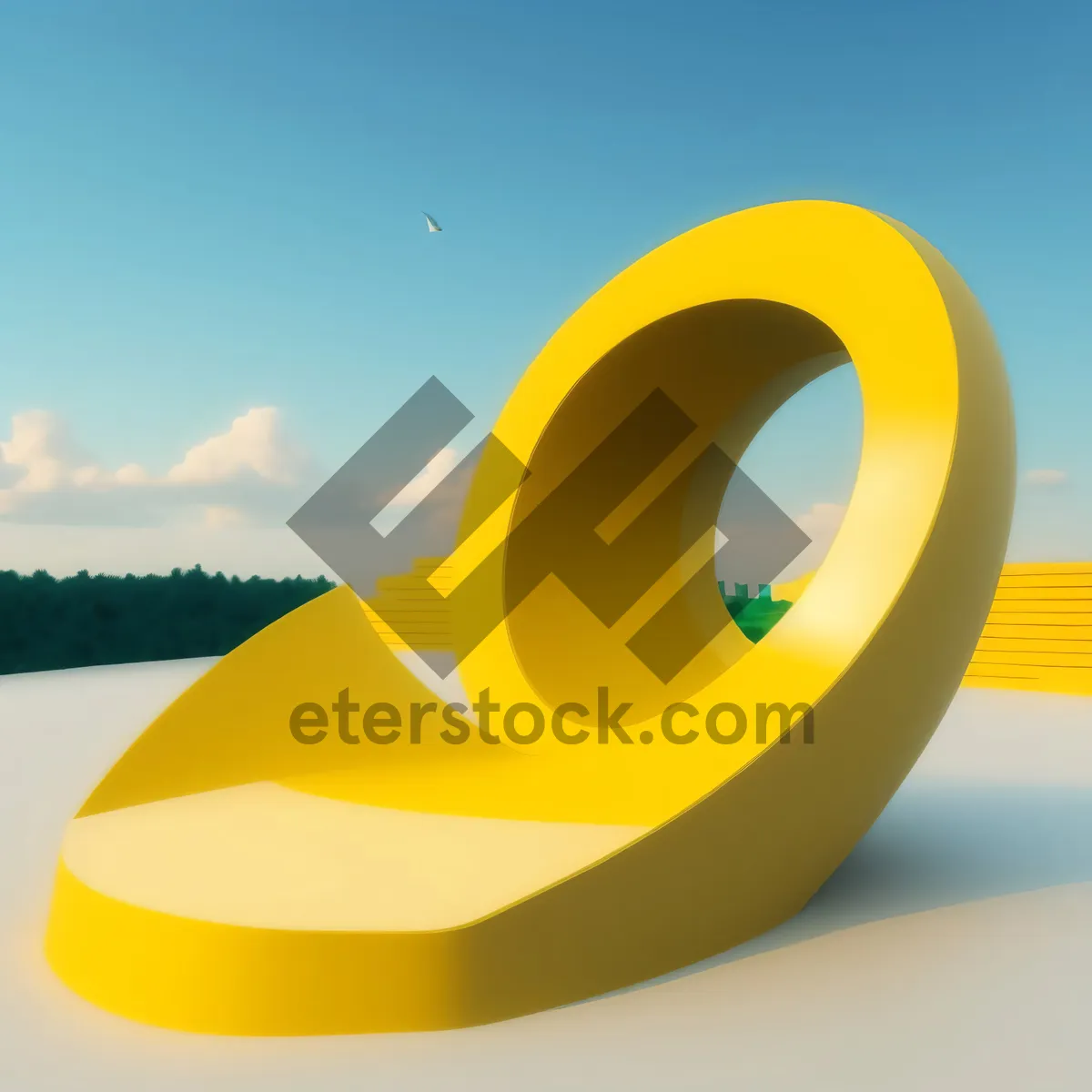 Picture of Shiny 3D circle web icon design