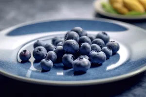 Fresh Blueberries Closeup - Healthy and Delicious Snack