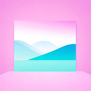 Tech Gradient Art: Futuristic Geometric Wallpaper