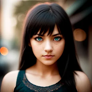 Stunning Doll Smasher - Brunette Fashion Portrait