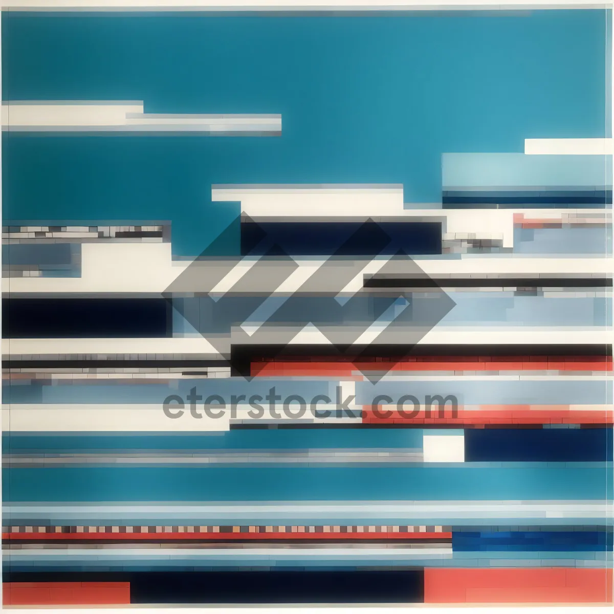 Picture of Vibrant Rainbow Colored Button Pencil Set