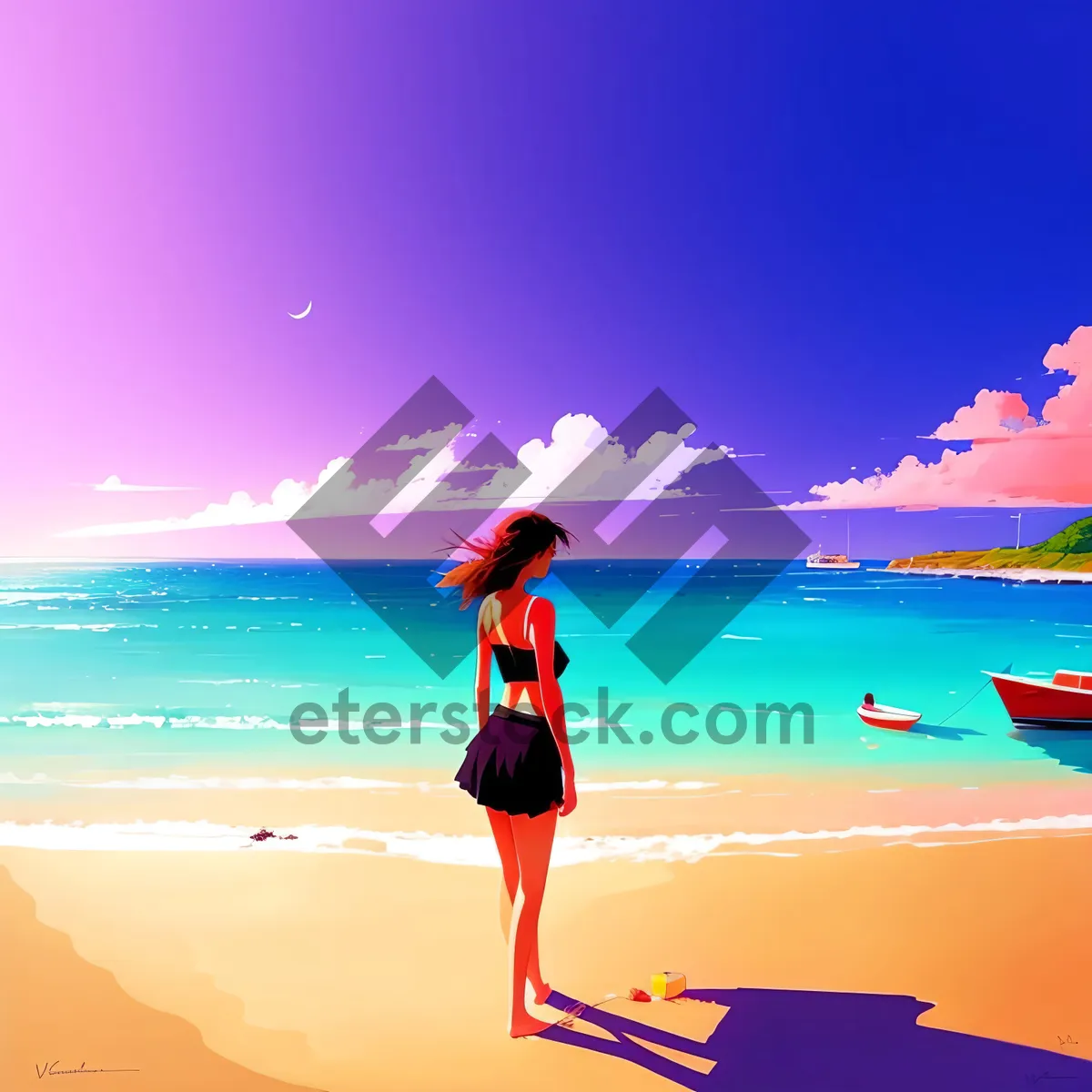 Picture of Tranquil Beach Getaway: Sun, Sand, Sea