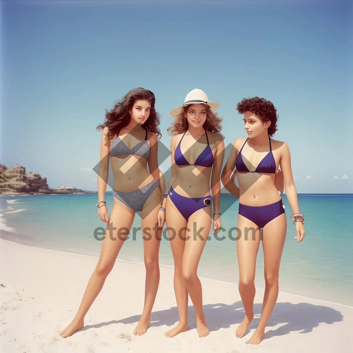 Picture of Sexy Beach Bikini - Summer Fun in the Sun!