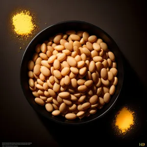 Organic Roasted Coffee Beans Pile - Healthy Grain Drink