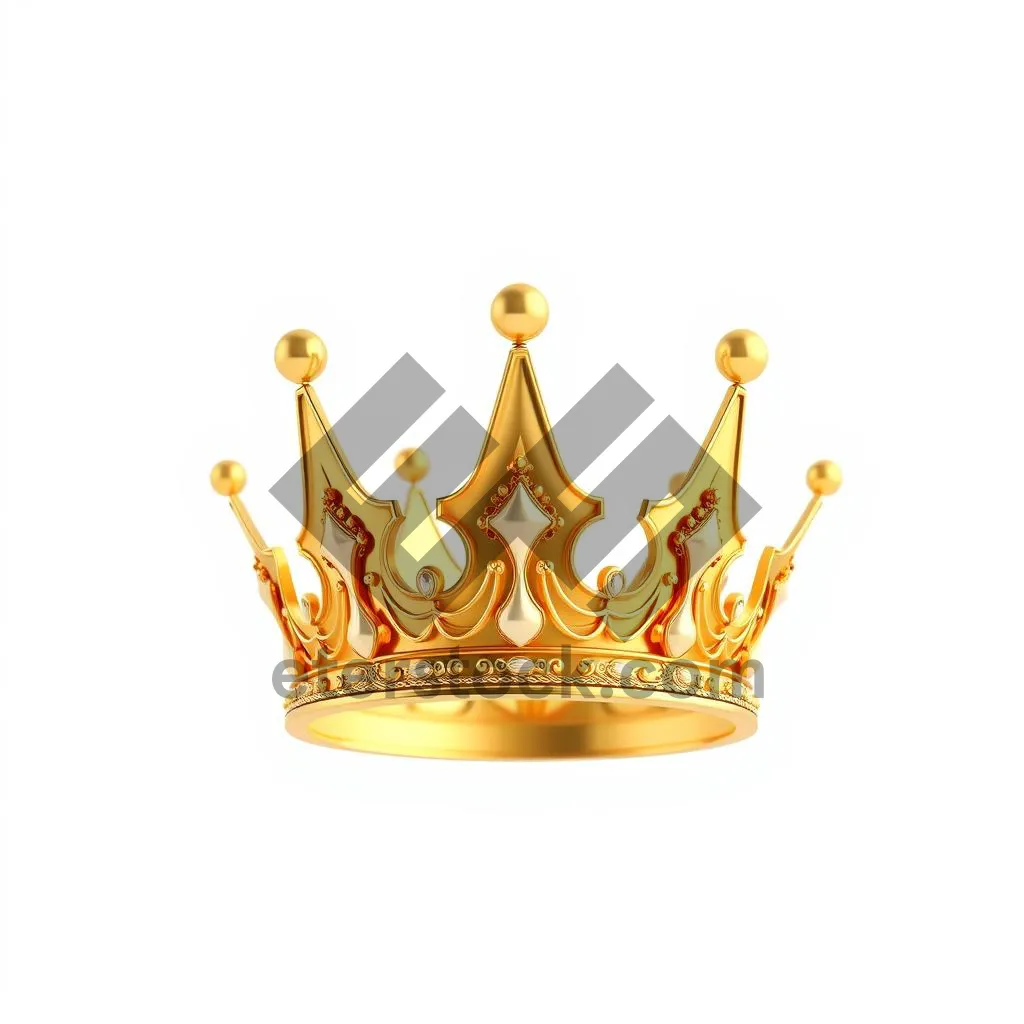 Picture of Golden Baron Symbol Icon Decoration(Label)