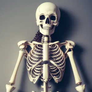 Spooky Skeletal Anatomy Sculpture - Bone Tremor
