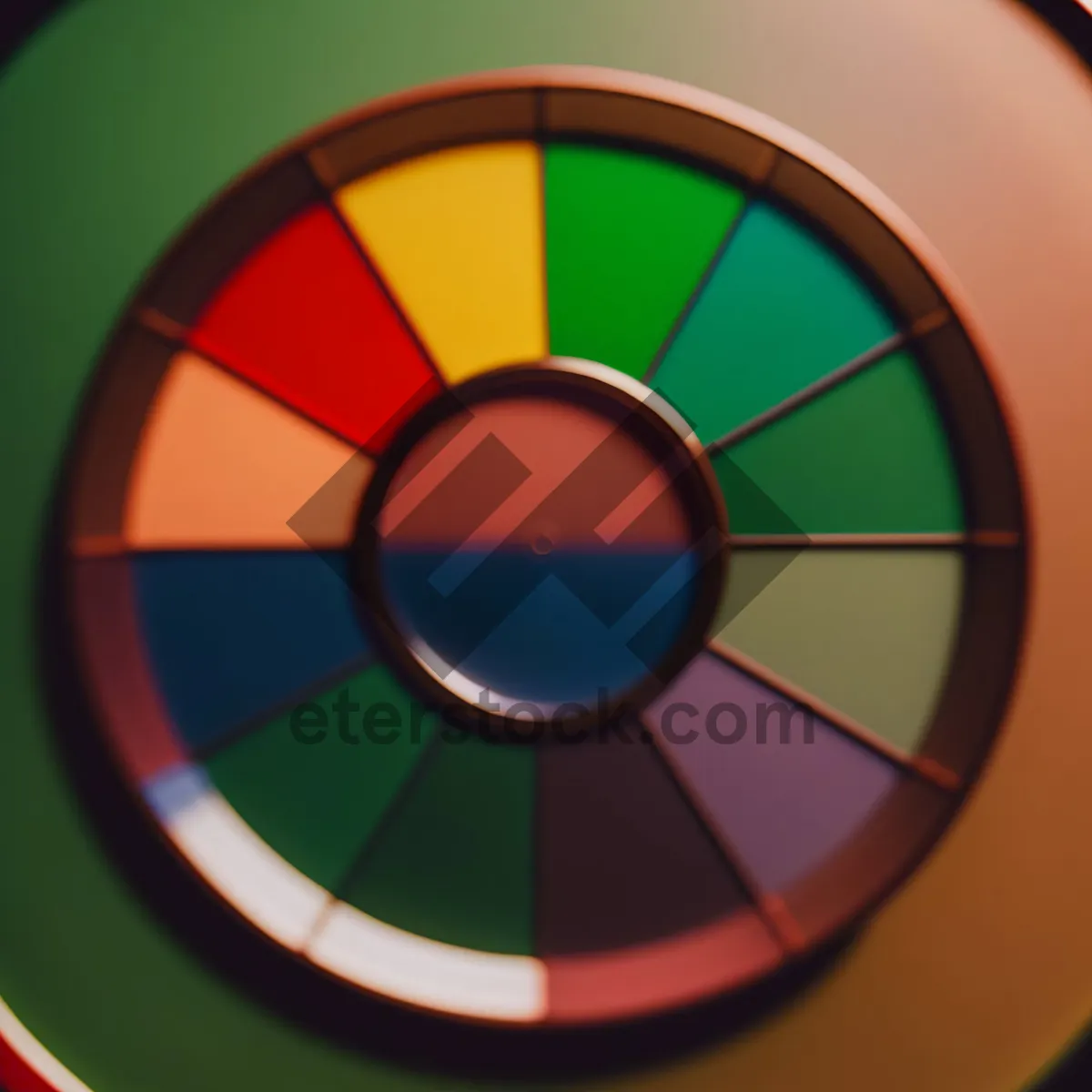 Picture of Multimedia Data Storage: Shiny Rainbow Disc