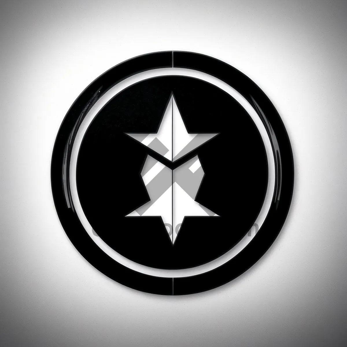 Picture of Shiny Black Round Web Buttons