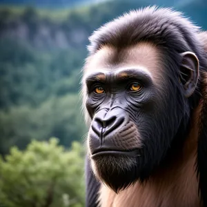 Primate Family Gathering: A Wild Menagerie of Ape, Gorilla, Chimpanzee, and Monkey