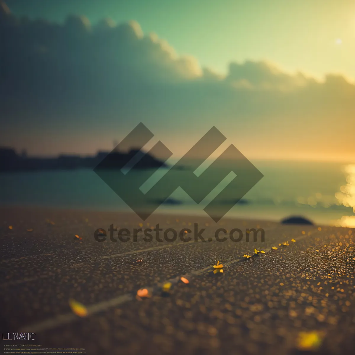 Picture of Golden Horizon: Sunsets on the Beach