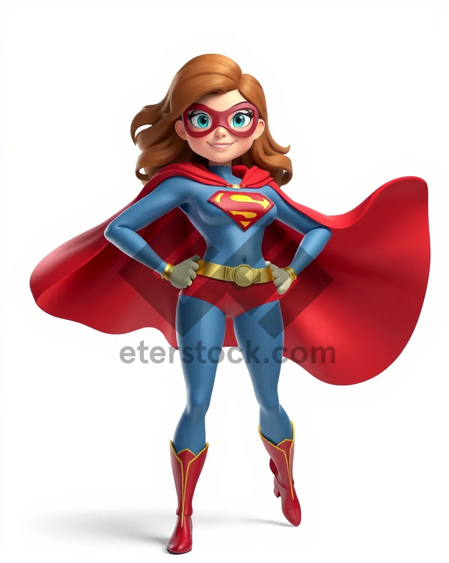 Picture of Cartoon Coquette in Cape