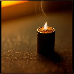 Illuminating Candle Flame