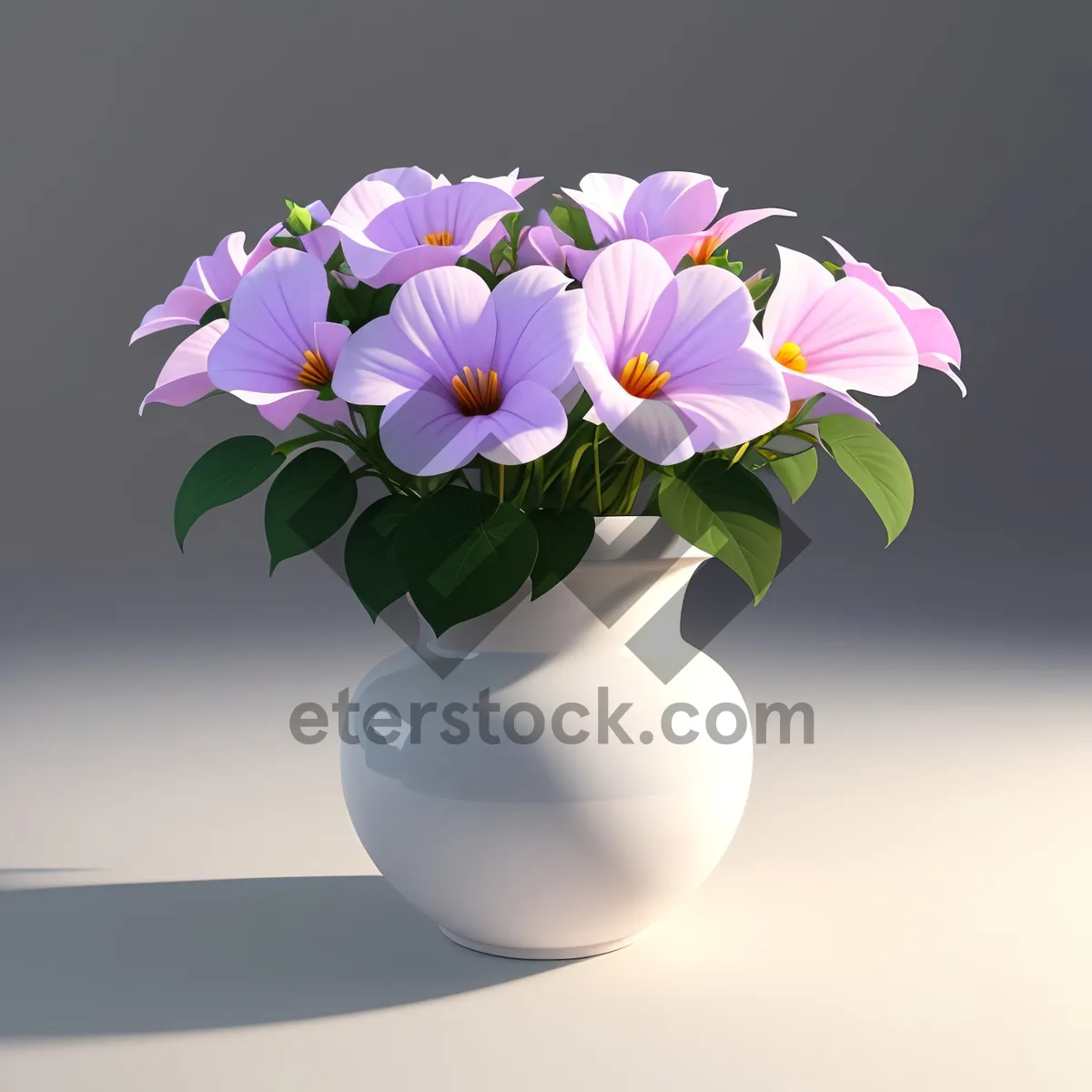 Picture of Pink Floral Blossom - Vibrant Lilac Petals in Spring