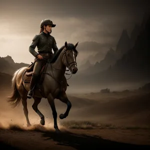 Saddle up for a thrilling equestrian ride.