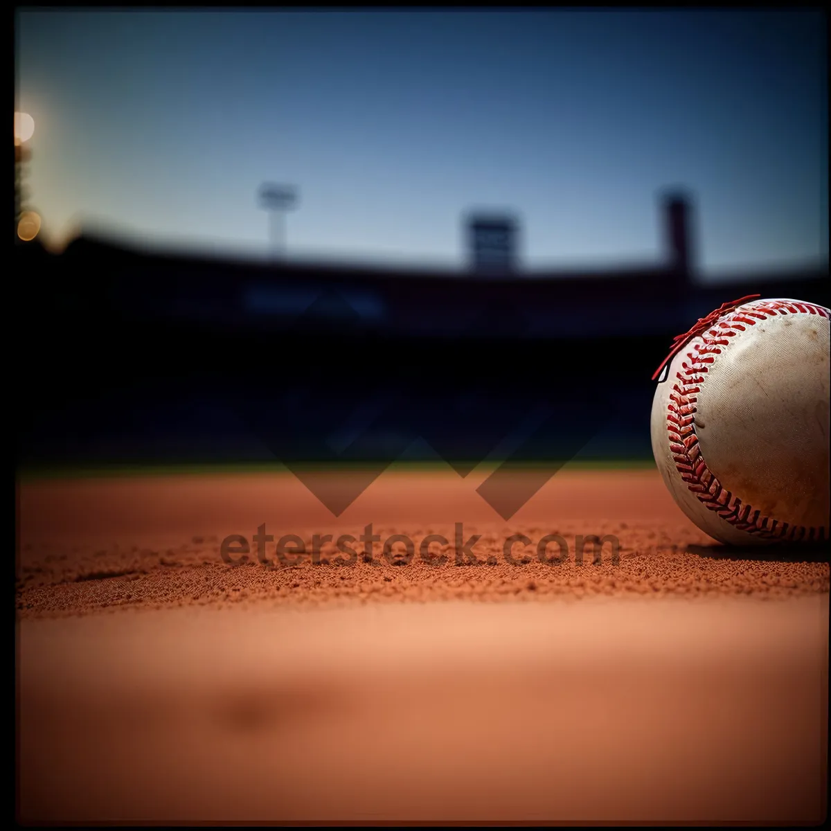 Picture of Sports Ball and Equipment on Grassfield