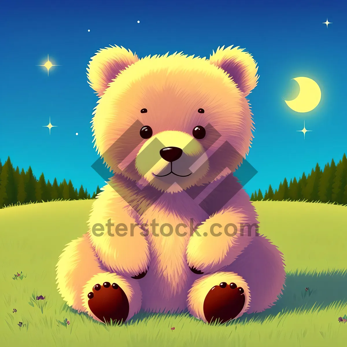 Picture of Fluffy Love: Cute Teddy Bear Gift