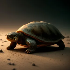 Slow and Steady Shell: Majestic Sea Turtle