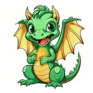 Cute Cartoon Animal Graphic Drawing Art Clip Art.