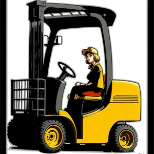 Heavy-duty Forklift Truck for Industrial Transportation