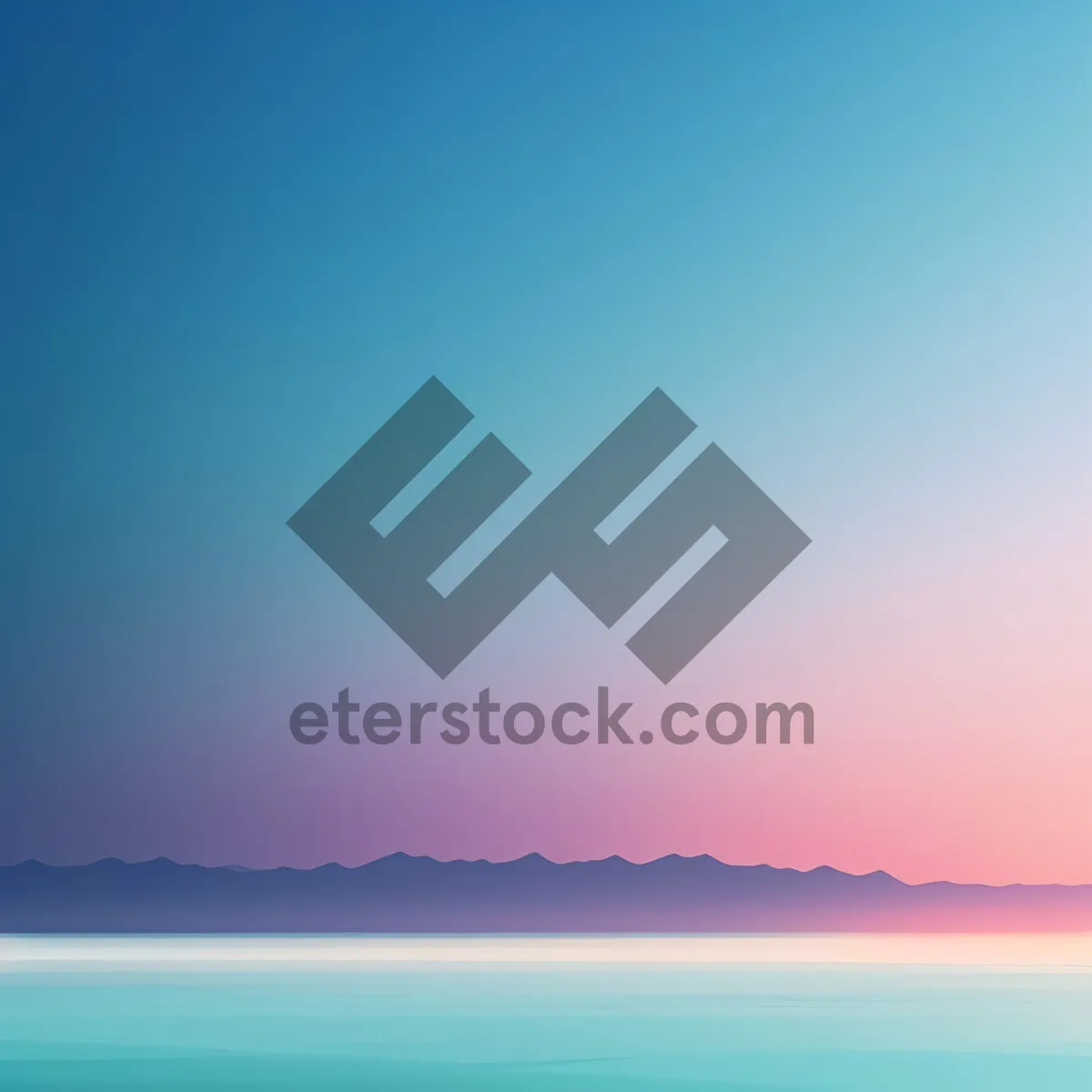 Picture of Mesmerizing Coastal Sunset over Clear Blue Ocean