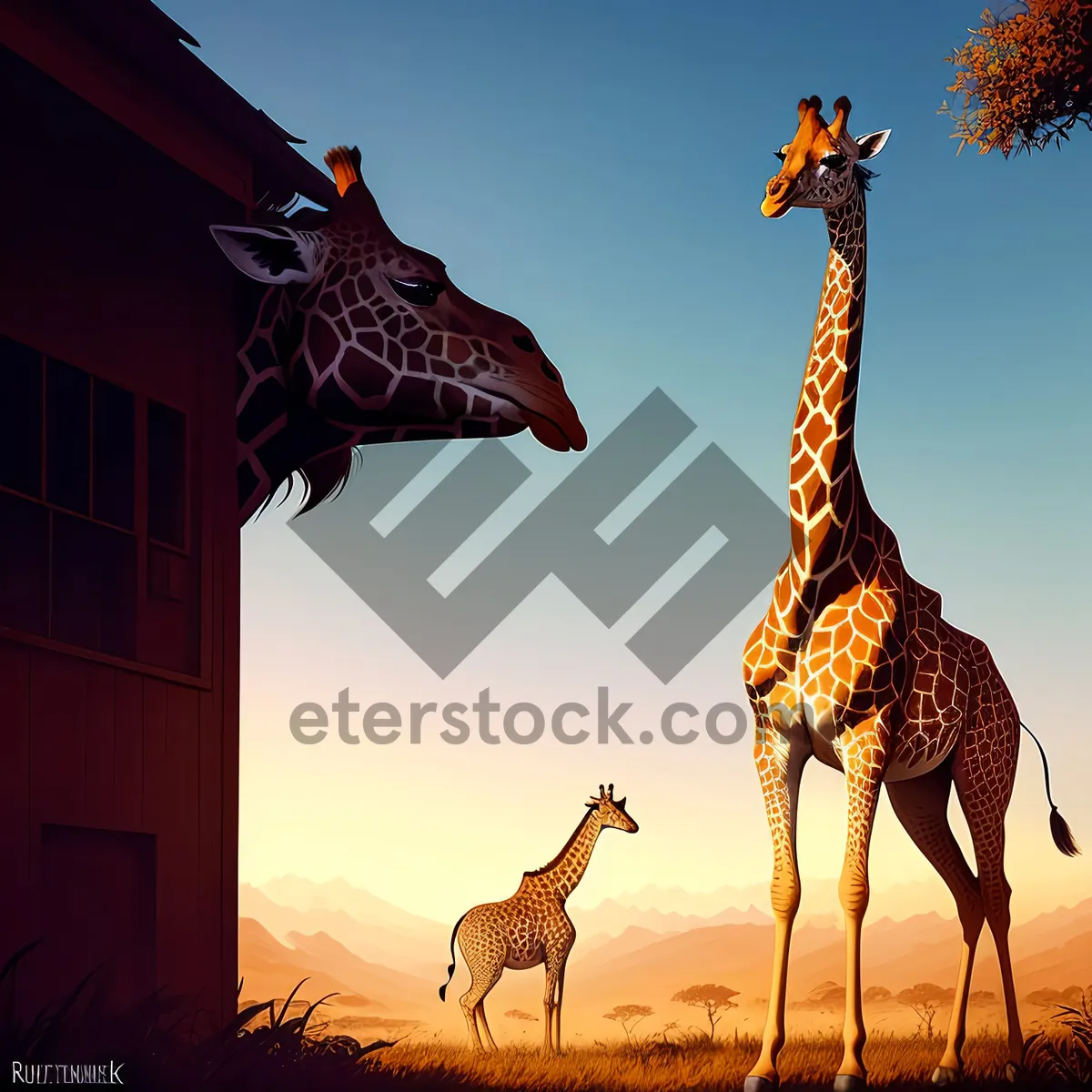 Picture of Majestic Giraffe in the Wild Safari"
"Graceful Giraffe in the National Park"
"Wilderness Encounter: Giraffe in the Desert"
"Giraffe in its Natural Habitat: Tall and Beautiful"
"Giraffe at the Zoo: A Sky-High Experience