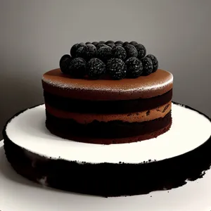 Delicious Fruit and Cream Cake with Coffee