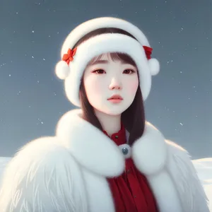 Doll Hat: Cute Winter Joy - Happy Child