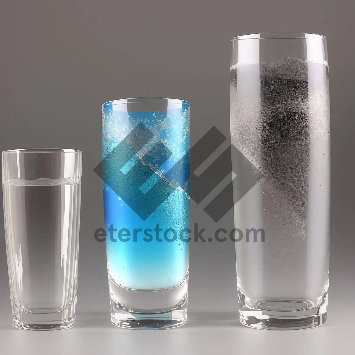 Picture of Frosty Refreshment: Cold Beer in Glass Mug with Foamy Bubbles