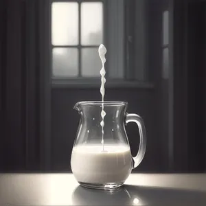 Morning Tea in Glass Cup