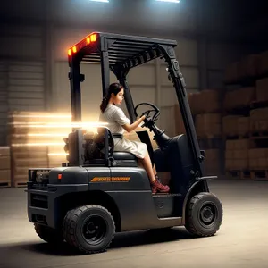 Forklift in Industrial Transportation