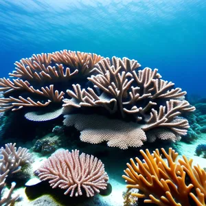 Colorful Tropical Reef Life Underwater