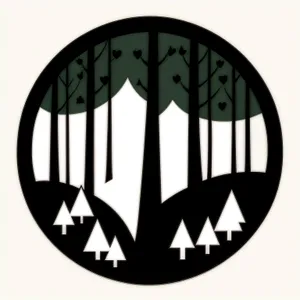 Black Poison Symbol Set: Graphic Icons for Design