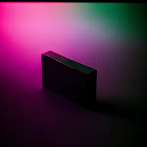 Shiny 3D LED Light - Black Theater Design